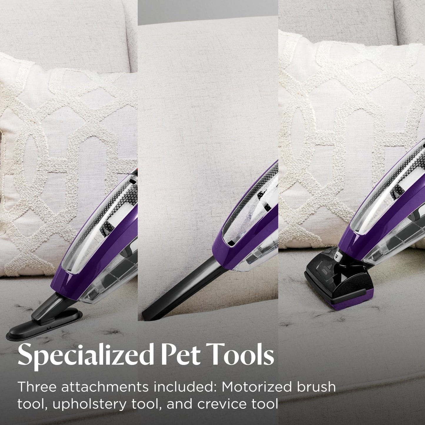 Pet Hair Eraser Cordless Hand Vacuum – 2390A, Lithium Ion
